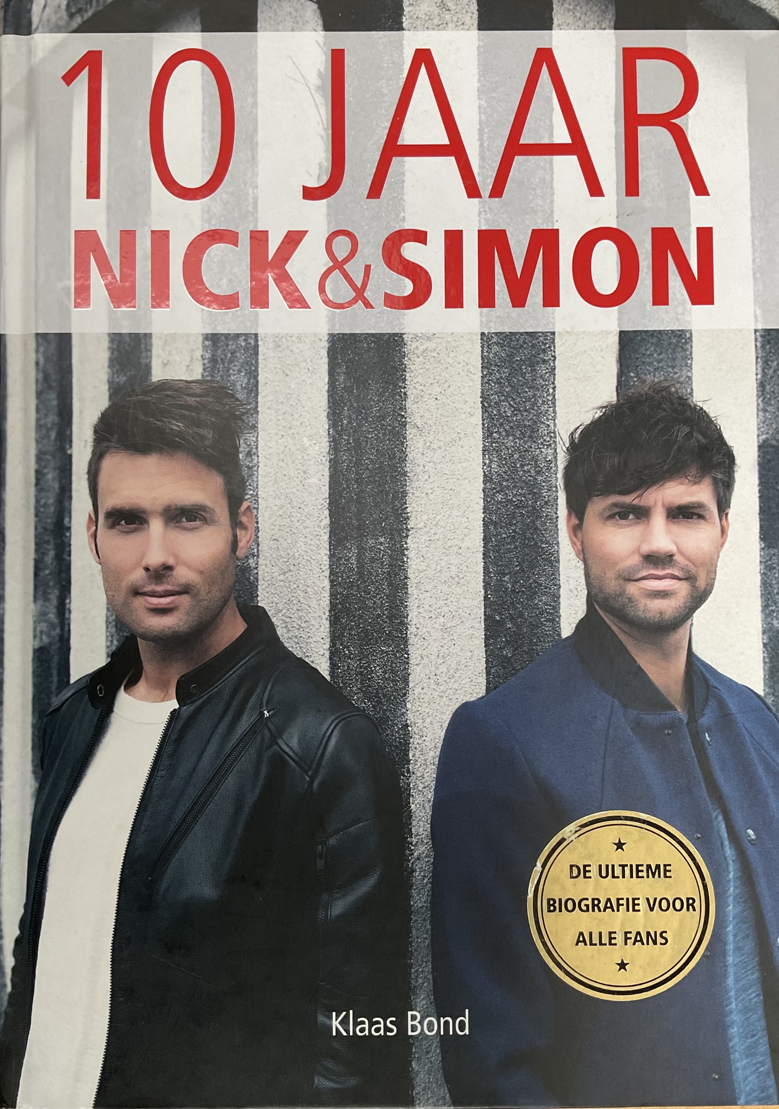 10 jaar Nick en Simon - Voorkant